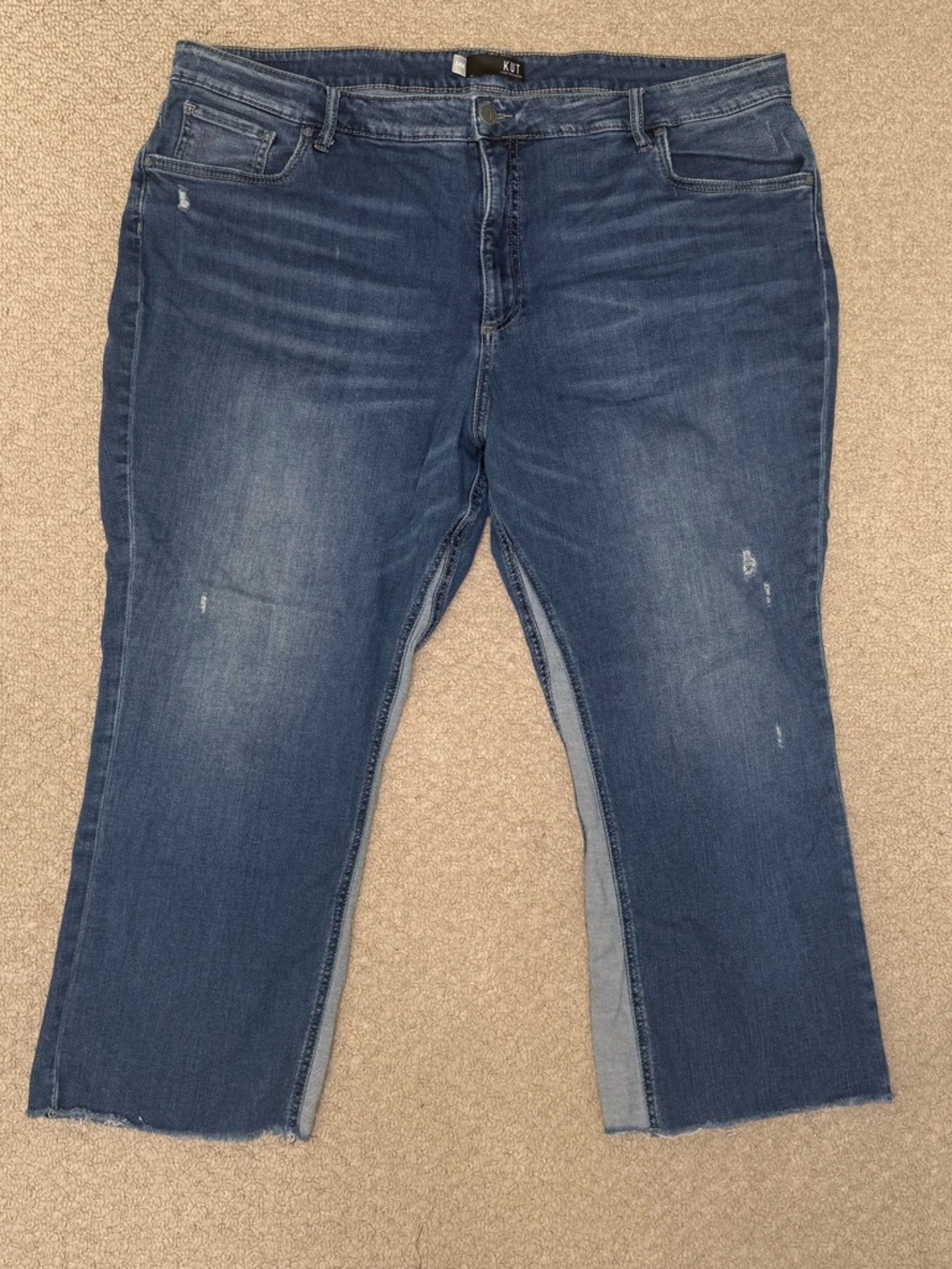 Kut from the Kloth Light Blue Denim Jeans - Size 24W
